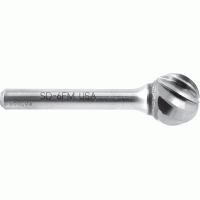 SD1S 1/4" Solid Carbide Burr 